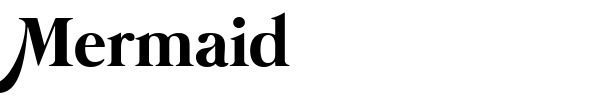 Mermaid font preview